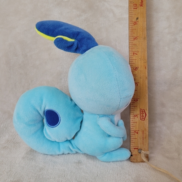 Pokemon Sobble plush toy medium 7" - Picture 5 of 5